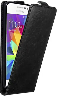 Cadorabo Funda para Samsung Galaxy GRAND PRIME in NEGRO ANT Cadorabo Funda para Samsung Galaxy GRAND PRIME in NEGRO ANT