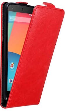 Cadorabo Funda para LG NEXUS 5 in ROJO MANZANA - Cubierta P Cadorabo Funda para LG NEXUS 5 in ROJO MANZANA - Cubierta P