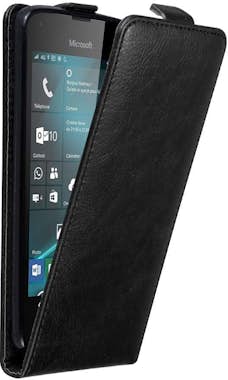 Cadorabo Funda para Nokia Lumia 550 in NEGRO ANTRACITA - Cu Cadorabo Funda para Nokia Lumia 550 in NEGRO ANTRACITA - Cu