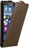 Cadorabo Funda para Nokia Lumia 640 XL in MARRoN CAFe - Cub Cadorabo Funda para Nokia Lumia 640 XL in MARRoN CAFe - Cub