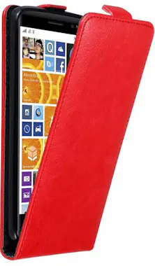 Cadorabo Funda para Nokia Lumia 830 in ROJO MANZANA - Cubie Cadorabo Funda para Nokia Lumia 830 in ROJO MANZANA - Cubie