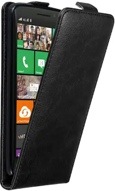 Cadorabo Funda para Nokia Lumia 930 in NEGRO ANTRACITA - Cu Cadorabo Funda para Nokia Lumia 930 in NEGRO ANTRACITA - Cu