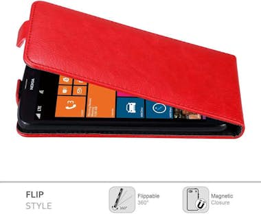 Cadorabo Funda para Nokia Lumia 1320 in ROJO MANZANA - Cubi Cadorabo Funda para Nokia Lumia 1320 in ROJO MANZANA - Cubi