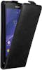 Cadorabo Funda para Sony Xperia T3 in NEGRO ANTRACITA - Cub Cadorabo Funda para Sony Xperia T3 in NEGRO ANTRACITA - Cub