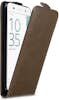 Cadorabo Funda para Sony Xperia E5 in MARRoN CAFe - Cubiert Cadorabo Funda para Sony Xperia E5 in MARRoN CAFe - Cubiert