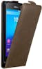 Cadorabo Funda para Sony Xperia M5 in MARRoN CAFe - Cubiert Cadorabo Funda para Sony Xperia M5 in MARRoN CAFe - Cubiert