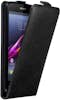 Cadorabo Funda para Sony Xperia Z1 in NEGRO ANTRACITA - Cub Cadorabo Funda para Sony Xperia Z1 in NEGRO ANTRACITA - Cub