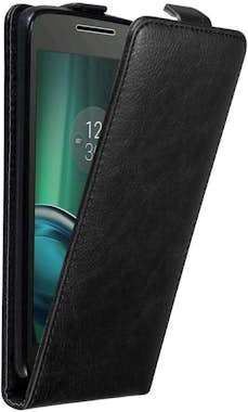 Cadorabo Funda para Motorola MOTO G4 / G4 PLUS in NEGRO ANT Cadorabo Funda para Motorola MOTO G4 / G4 PLUS in NEGRO ANT