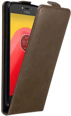 Cadorabo Funda para Motorola MOTO C in MARRoN CAFe - Cubier Cadorabo Funda para Motorola MOTO C in MARRoN CAFe - Cubier