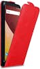 Cadorabo Funda para WIKO VIEW GO in ROJO MANZANA - Cubierta Cadorabo Funda para WIKO VIEW GO in ROJO MANZANA - Cubierta