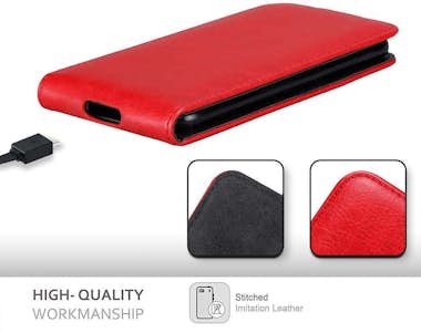 Cadorabo Funda para Blackberry Z10 in ROJO MANZANA - Cubier Cadorabo Funda para Blackberry Z10 in ROJO MANZANA - Cubier