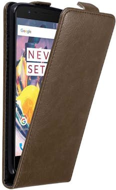 Cadorabo Funda para OnePlus 3 / 3T in MARRoN CAFe - Cubiert Cadorabo Funda para OnePlus 3 / 3T in MARRoN CAFe - Cubiert