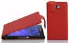 Cadorabo Funda para Sony Xperia M2 / M2 Aqua in ROJO INFIER Cadorabo Funda para Sony Xperia M2 / M2 Aqua in ROJO INFIER