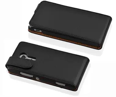 Cadorabo Funda para Sony Xperia SP in NEGRO oXIDO - Cubiert Cadorabo Funda para Sony Xperia SP in NEGRO oXIDO - Cubiert