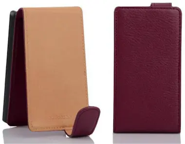 Cadorabo Funda para HTC Desire 300 in BURDEOS VIOLETA - Cub Cadorabo Funda para HTC Desire 300 in BURDEOS VIOLETA - Cub