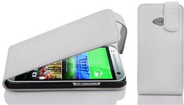 Cadorabo Funda para HTC ONE M8 MINI in BLANCO MAGNESIO - Cu Cadorabo Funda para HTC ONE M8 MINI in BLANCO MAGNESIO - Cu