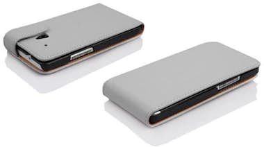 Cadorabo Funda para HTC ONE M8 MINI in BLANCO MAGNESIO - Cu Cadorabo Funda para HTC ONE M8 MINI in BLANCO MAGNESIO - Cu