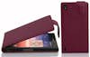 Cadorabo Funda para Huawei P7 in BURDEOS VIOLETA - Cubierta Cadorabo Funda para Huawei P7 in BURDEOS VIOLETA - Cubierta