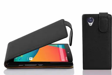 Cadorabo Funda para LG NEXUS 5 in NEGRO oXIDO - Cubierta Pr Cadorabo Funda para LG NEXUS 5 in NEGRO oXIDO - Cubierta Pr