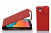 Cadorabo Funda para LG NEXUS 5 in ROJO INFIERNO - Cubierta Cadorabo Funda para LG NEXUS 5 in ROJO INFIERNO - Cubierta