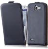 Cadorabo Funda para Huawei ASCEND G730 in NEGRO DE CAVIAR - Cadorabo Funda para Huawei ASCEND G730 in NEGRO DE CAVIAR -