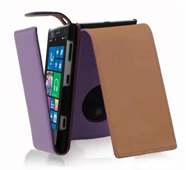 Cadorabo Funda para Nokia Lumia 1020 in ORQUiDEA VIOLETA - Cadorabo Funda para Nokia Lumia 1020 in ORQUiDEA VIOLETA -