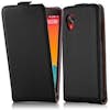 Cadorabo Funda para LG NEXUS 5 in NEGRO DE CAVIAR - Cubiert Cadorabo Funda para LG NEXUS 5 in NEGRO DE CAVIAR - Cubiert