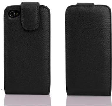 Cadorabo Funda para Apple iPhone 4 / iPhone 4S in NEGRO JET Cadorabo Funda para Apple iPhone 4 / iPhone 4S in NEGRO JET