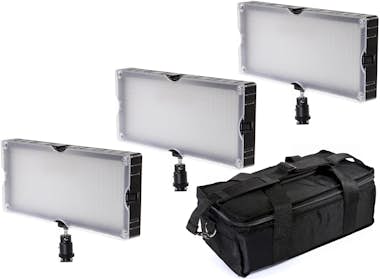Bresser Set de 3 antorchas LED SL-448A Bi-Color Bresser Set de 3 antorchas LED SL-448A Bi-Color