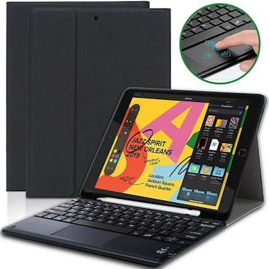 Ykcloud Set de Teclado Bluetooth inalámbrico y Funda de cu Ykcloud Set de Teclado Bluetooth inalámbrico y Funda de cu