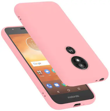 Cadorabo Funda para Motorola MOTO E5 PLAY GO en LIQUID ROSA Cadorabo Funda para Motorola MOTO E5 PLAY GO en LIQUID ROSA