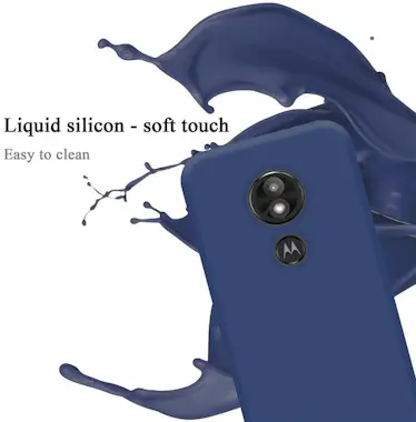 Cadorabo Funda para Motorola MOTO E5 PLAY GO en LIQUID AZUL Cadorabo Funda para Motorola MOTO E5 PLAY GO en LIQUID AZUL