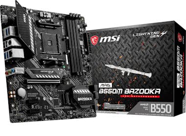 MSI MSI MAG B550M Bazooka Zócalo AM4 micro ATX AMD B55 MSI MSI MAG B550M Bazooka Zócalo AM4 micro ATX AMD B55