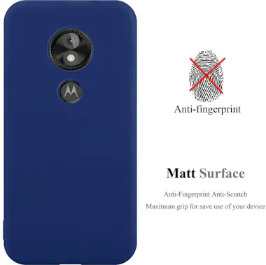 Cadorabo Funda para Motorola Moto E5 Play en CANDY AZUL OSC Cadorabo Funda para Motorola Moto E5 Play en CANDY AZUL OSC