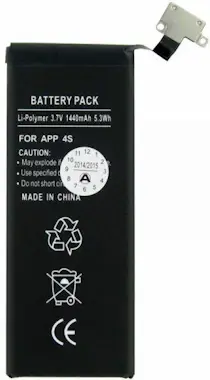 AccuCell Batería adecuada para batería Apple iPhone 4S, 616 AccuCell Batería adecuada para batería Apple iPhone 4S, 616