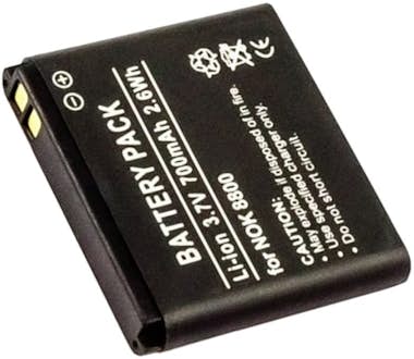 AccuCell Batería adecuada para Nokia 8800 Sirocco Edition, AccuCell Batería adecuada para Nokia 8800 Sirocco Edition,