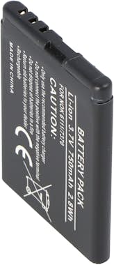 AccuCell Batería adecuada para Nokia 6111, 550mAh AccuCell Batería adecuada para Nokia 6111, 550mAh