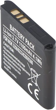 AccuCell Batería adecuada para Nokia 6234, BP-6M, 600mAh AccuCell Batería adecuada para Nokia 6234, BP-6M, 600mAh