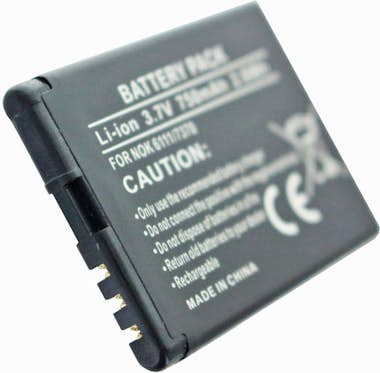 AccuCell Batería adecuada para Nokia 2630, 2600C, BL-4B AccuCell Batería adecuada para Nokia 2630, 2600C, BL-4B