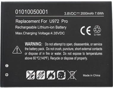 AccuCell Batería adecuada para la batería Hisense U972 Pro AccuCell Batería adecuada para la batería Hisense U972 Pro