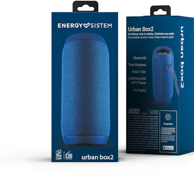 Energy Sistem Energy Sistem Urban Box 2 10 W Altavoz portátil es Energy Sistem Energy Sistem Urban Box 2 10 W Altavoz portátil es