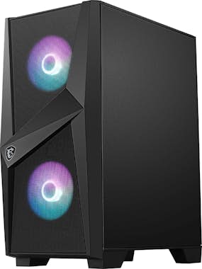 MSI MSI MAG FORGE 100R Midi Tower Negro, Transparente MSI MSI MAG FORGE 100R Midi Tower Negro, Transparente
