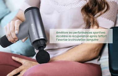 Booster Pro Pistola de masaje - 6 velocidades-Portátil e inalá Booster Pro Pistola de masaje - 6 velocidades-Portátil e inalá