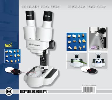 Bresser Microscopio Biolux ICD 20x Stereo Bresser Microscopio Biolux ICD 20x Stereo