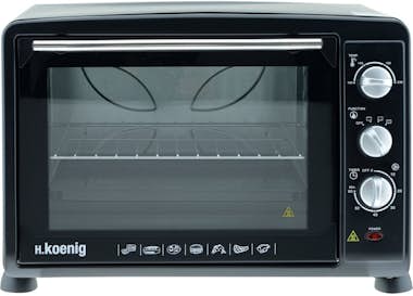 H.Koenig H.KOENIG - Mini Horno eléctrico de sobremesa con c H.Koenig H.KOENIG - Mini Horno eléctrico de sobremesa con c