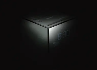Sony Sony XDRC1DBP radio Reloj Negro, Plata Sony Sony XDRC1DBP radio Reloj Negro, Plata