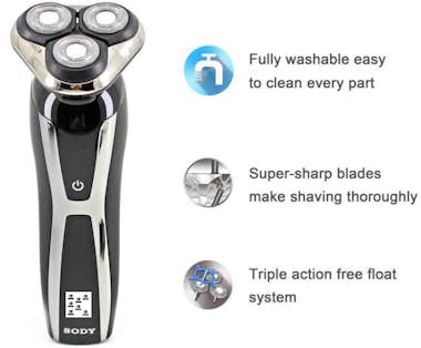 Klack Afeitadora maquina de afeitar electrica de rotacio Klack Afeitadora maquina de afeitar electrica de rotacio