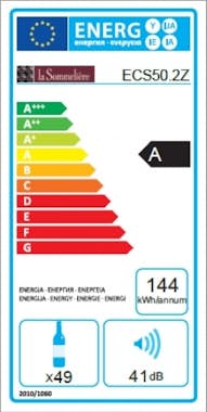 La Sommelier Vinoteca para 49 botellas. 2 Temperaruras - Ref. E La Sommelier Vinoteca para 49 botellas. 2 Temperaruras - Ref. E