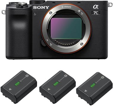 Sony Alpha a7C Cuerpo Negro + 3 NP-FZ100 | 2 a?os de ga Sony Alpha a7C Cuerpo Negro + 3 NP-FZ100 | 2 a?os de ga