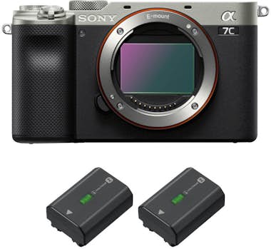 Sony Alpha a7C Cuerpo Silver + 2 NP-FZ100 | 2 a?os de g Sony Alpha a7C Cuerpo Silver + 2 NP-FZ100 | 2 a?os de g